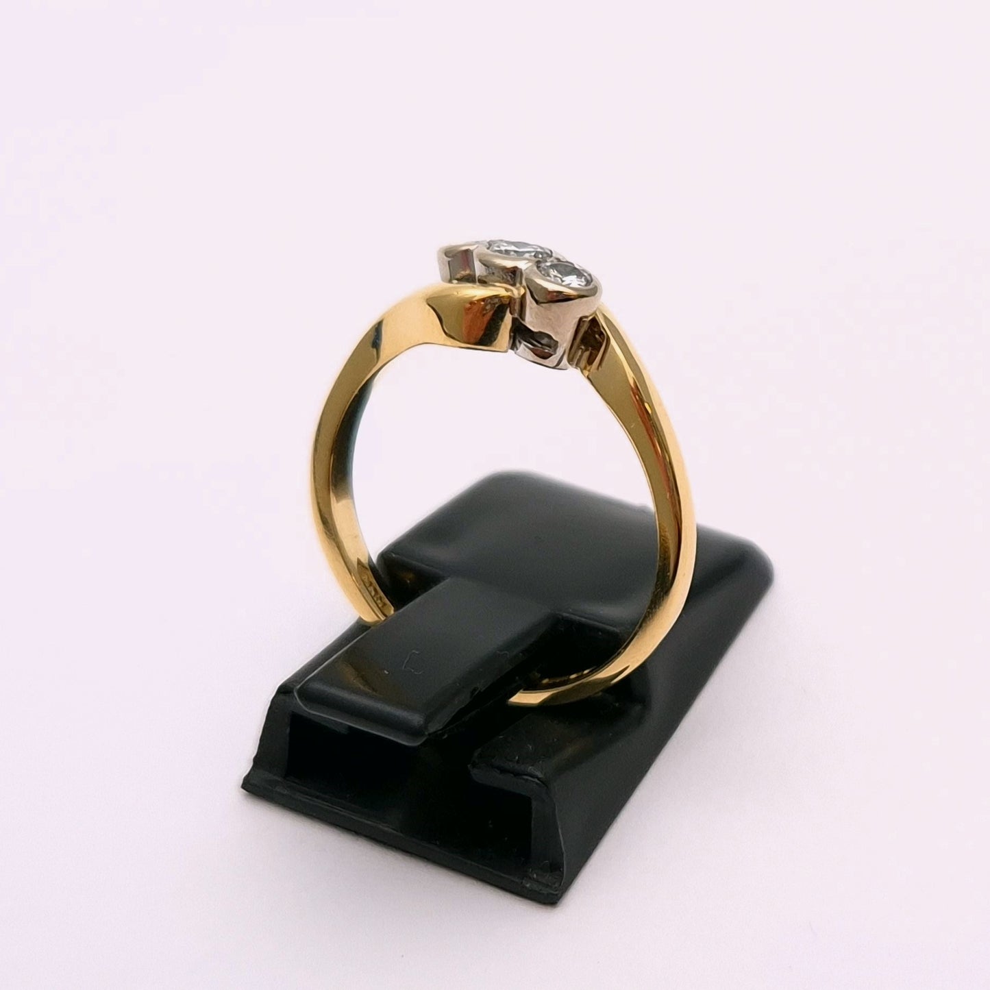 18ct Yellow Gold 0.25tcw Diamond three stone Ring