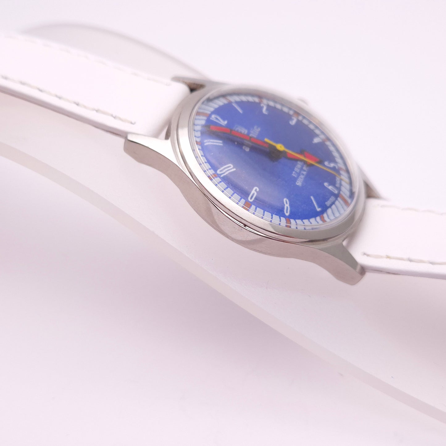 1970s Atlantic Blue Dial Watch
