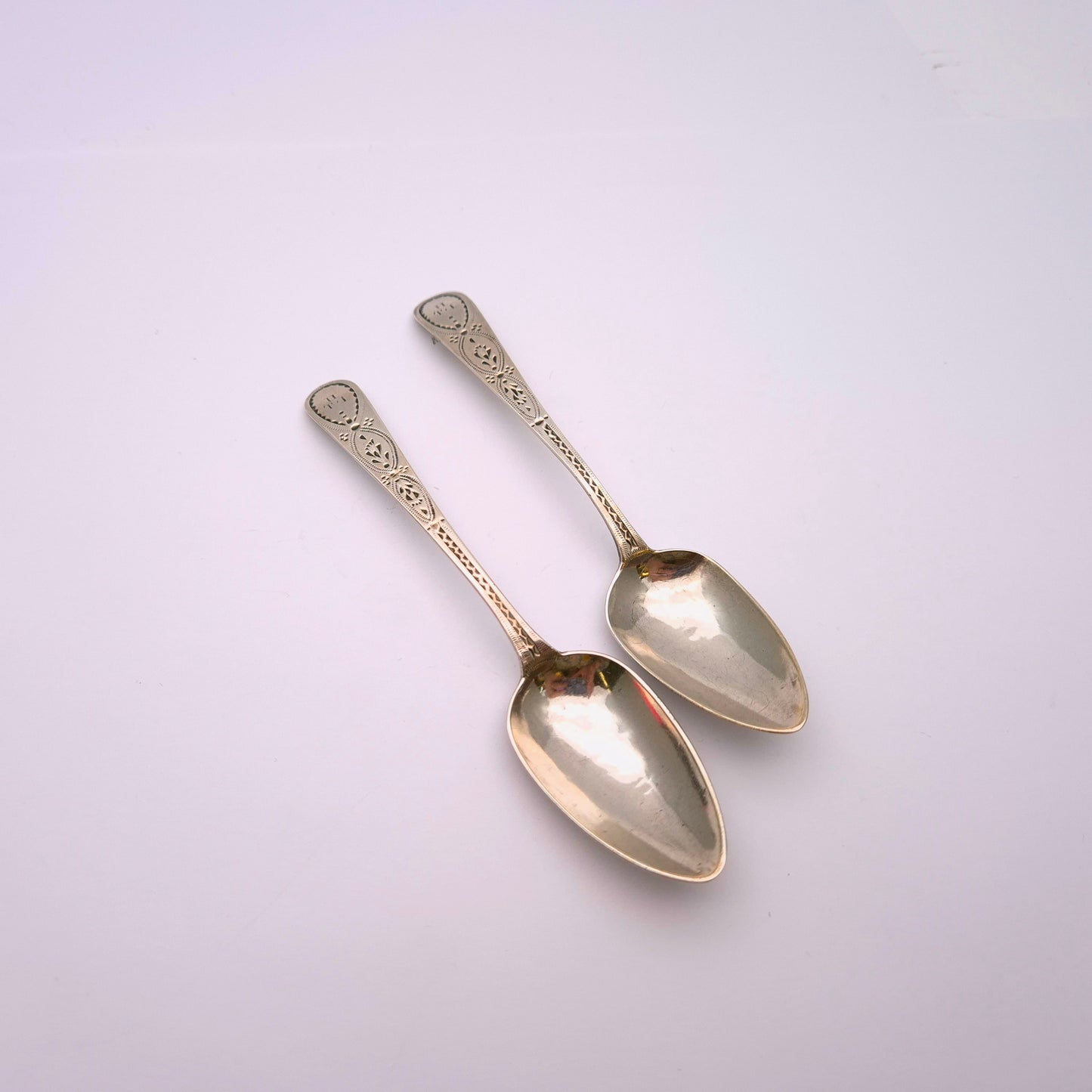Georgian Silver Spoon Pair