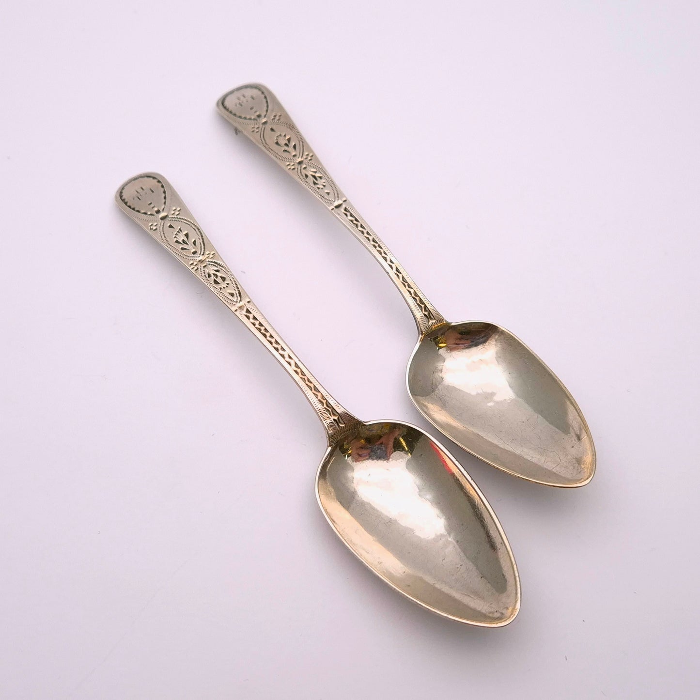 Georgian Silver Spoon Pair