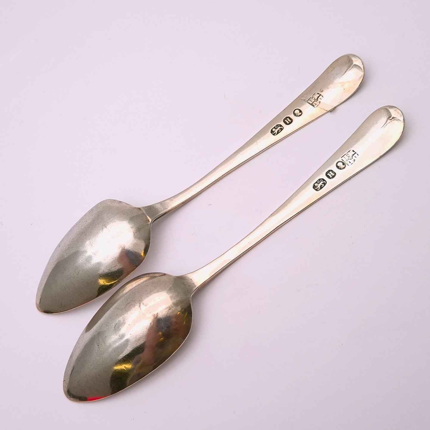 Georgian Silver Spoon Pair