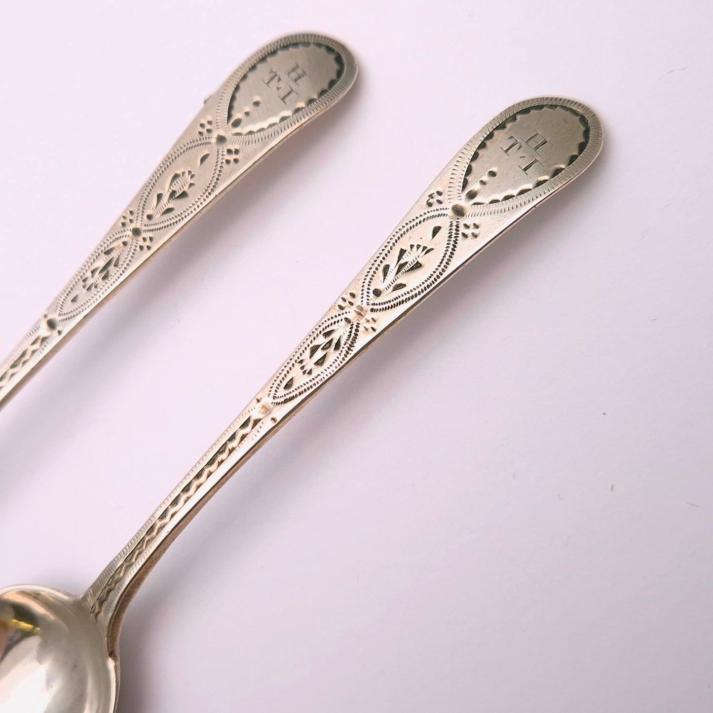 Georgian Silver Spoon Pair