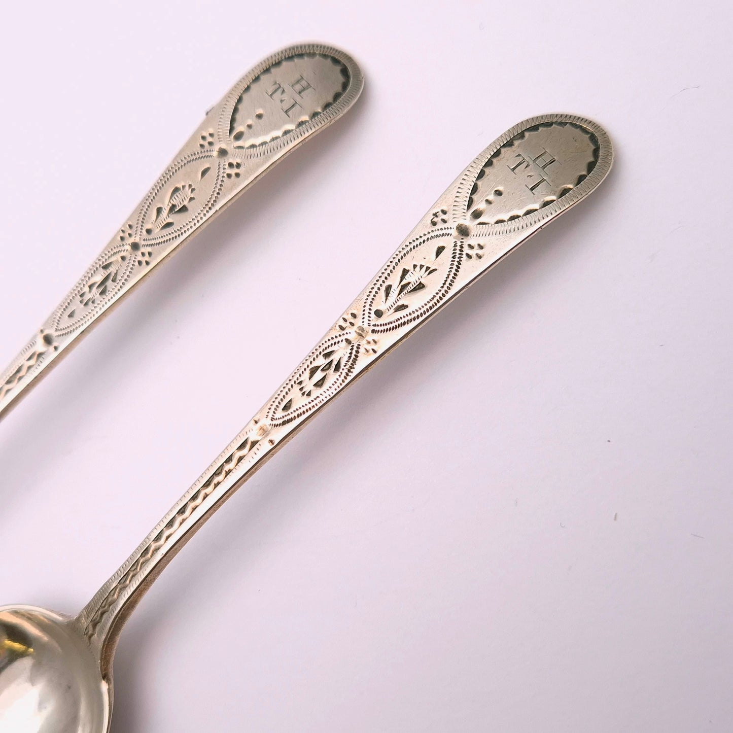 Georgian Silver Spoon Pair