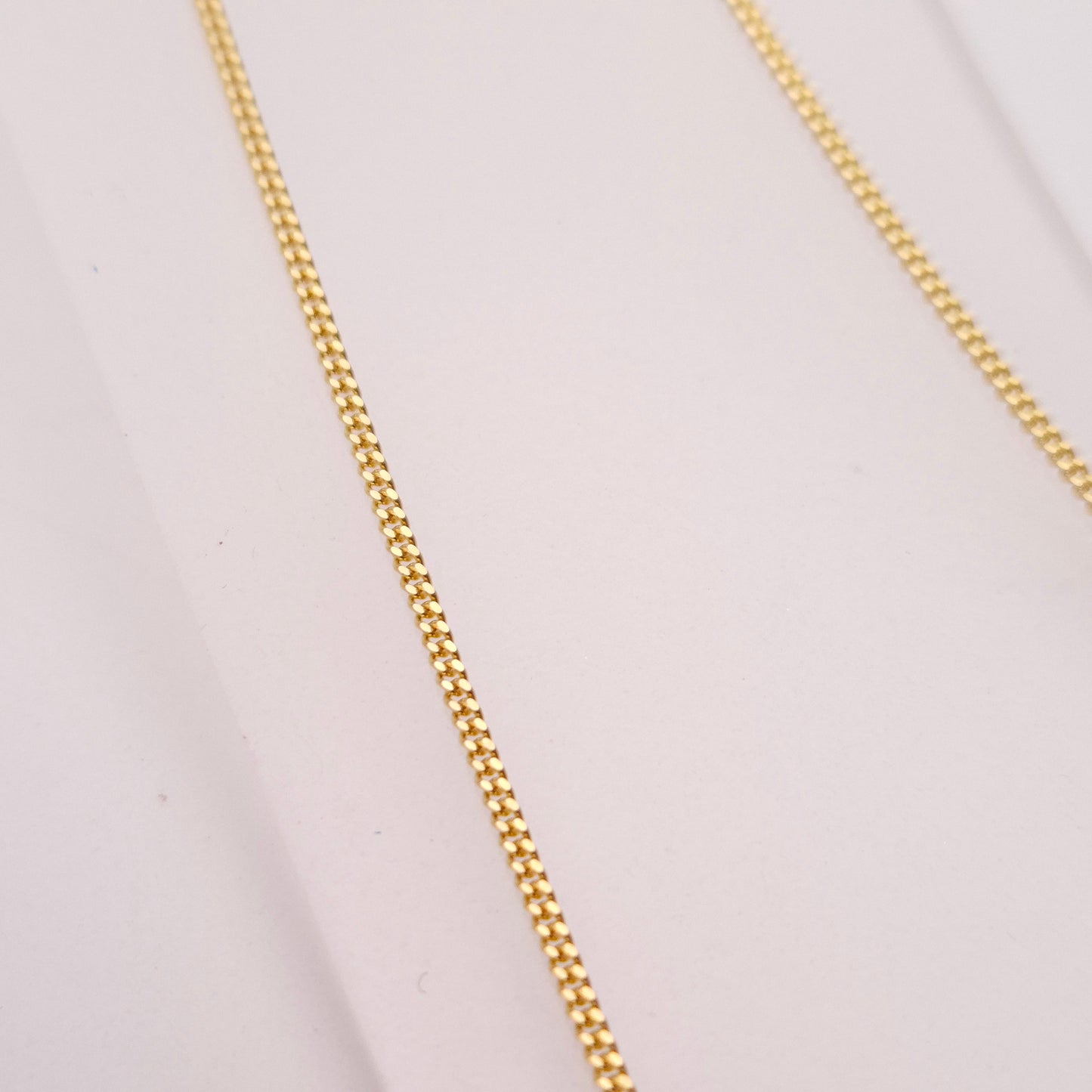 9ct Yellow Gold Sapphire and Diamond Necklet / Necklace
