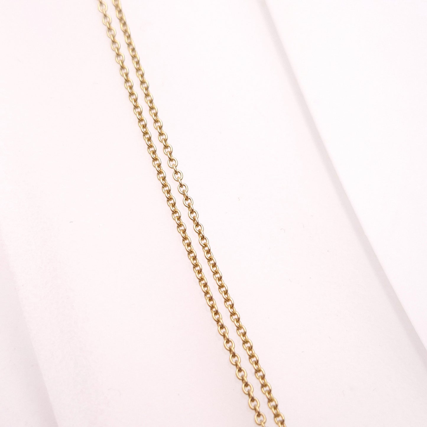 9ct Yellow Gold Sapphire , Diamond and Pearl Bow Pendant and chain Necklace