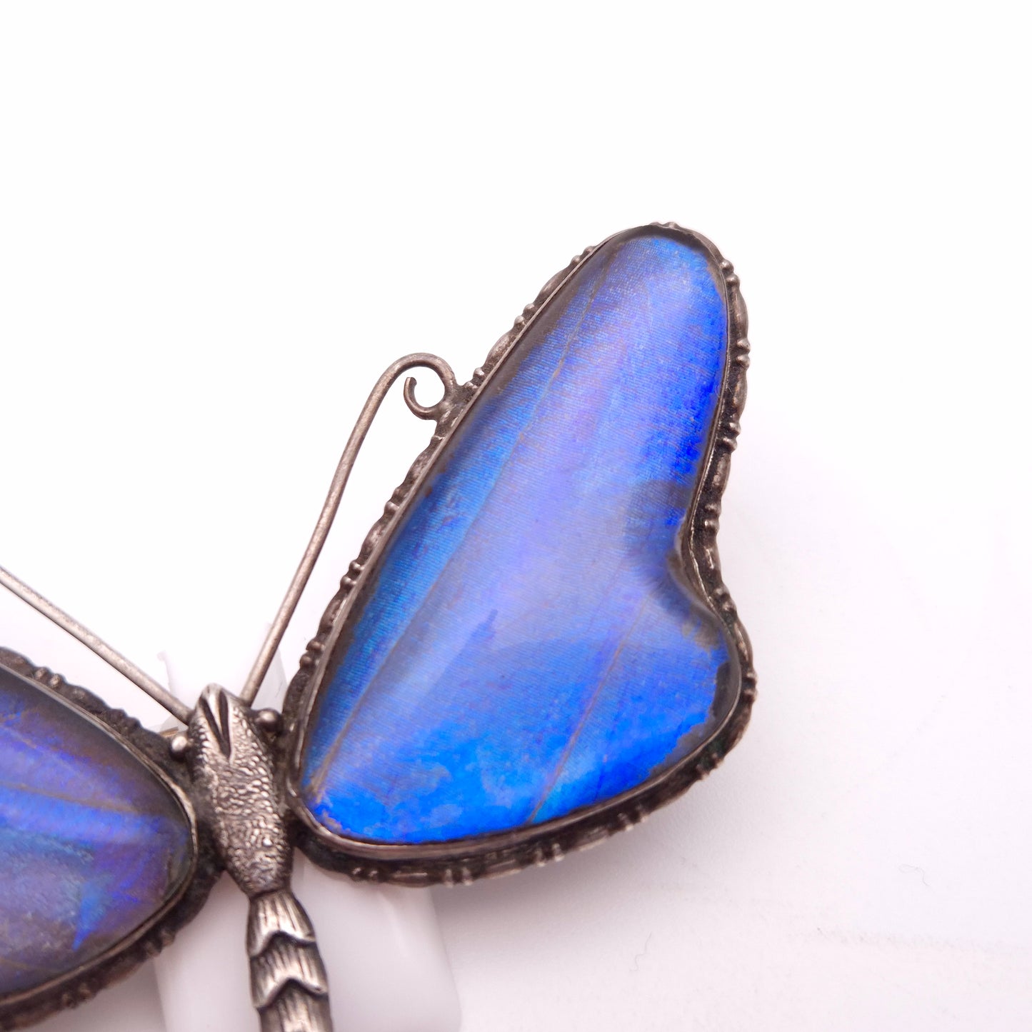 Sterling Silver Vintage Butterfly Wing Butterfly Brooch