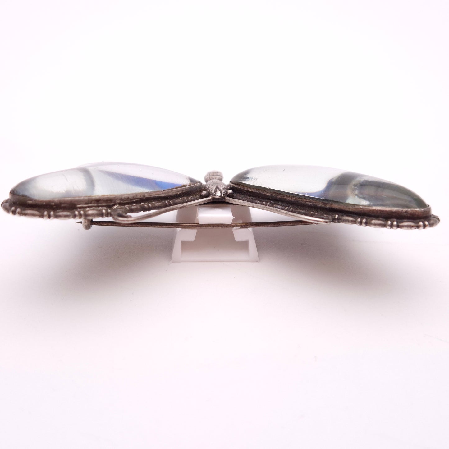 Sterling Silver Vintage Butterfly Wing Butterfly Brooch