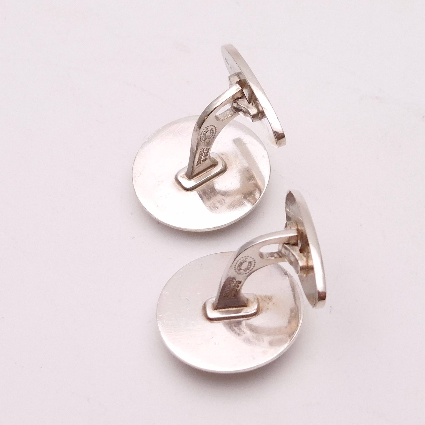Sterling Silver Georg Jensen Retro 60's Cufflinks