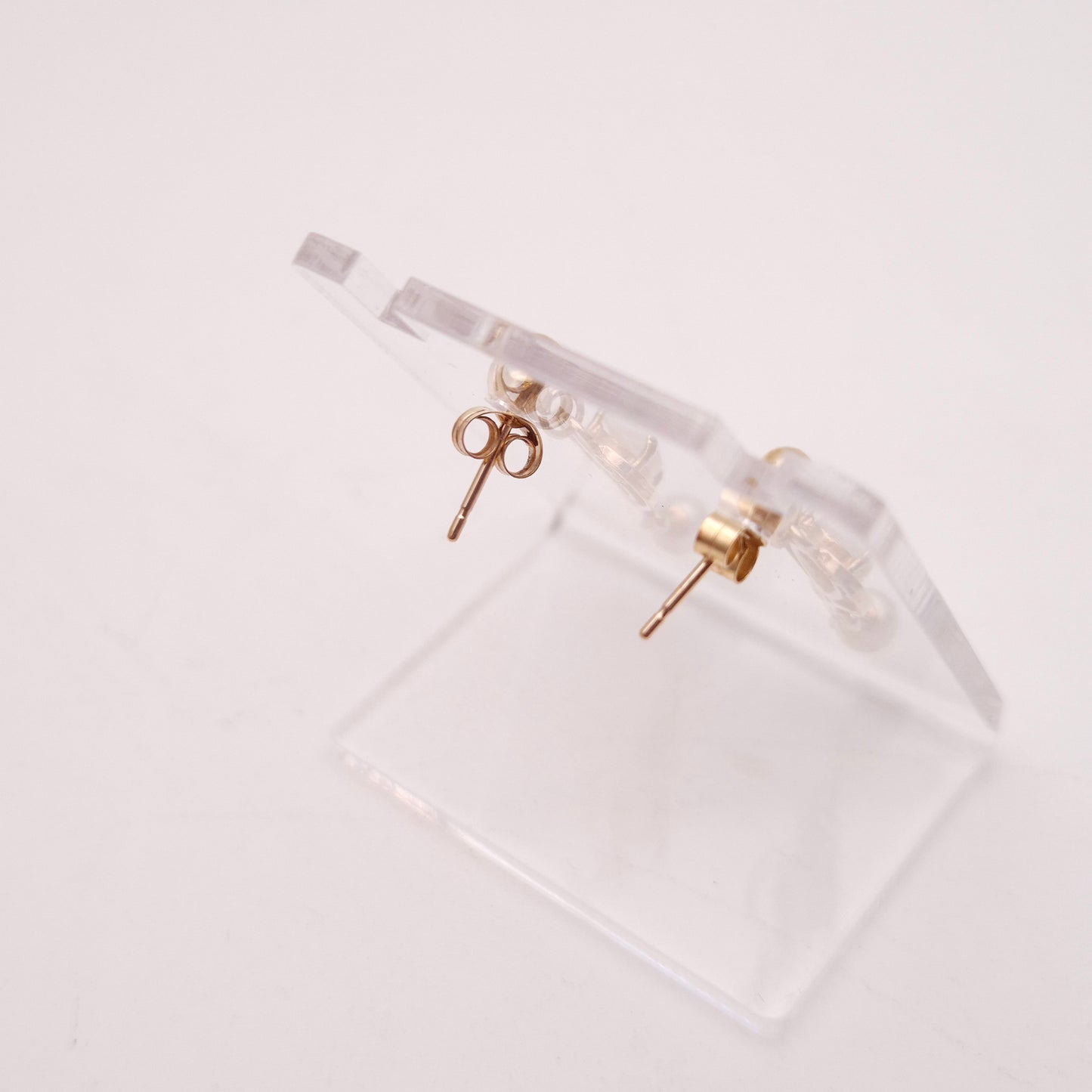 9ct Yellow Gold Opal and Pearl Drop Earrings