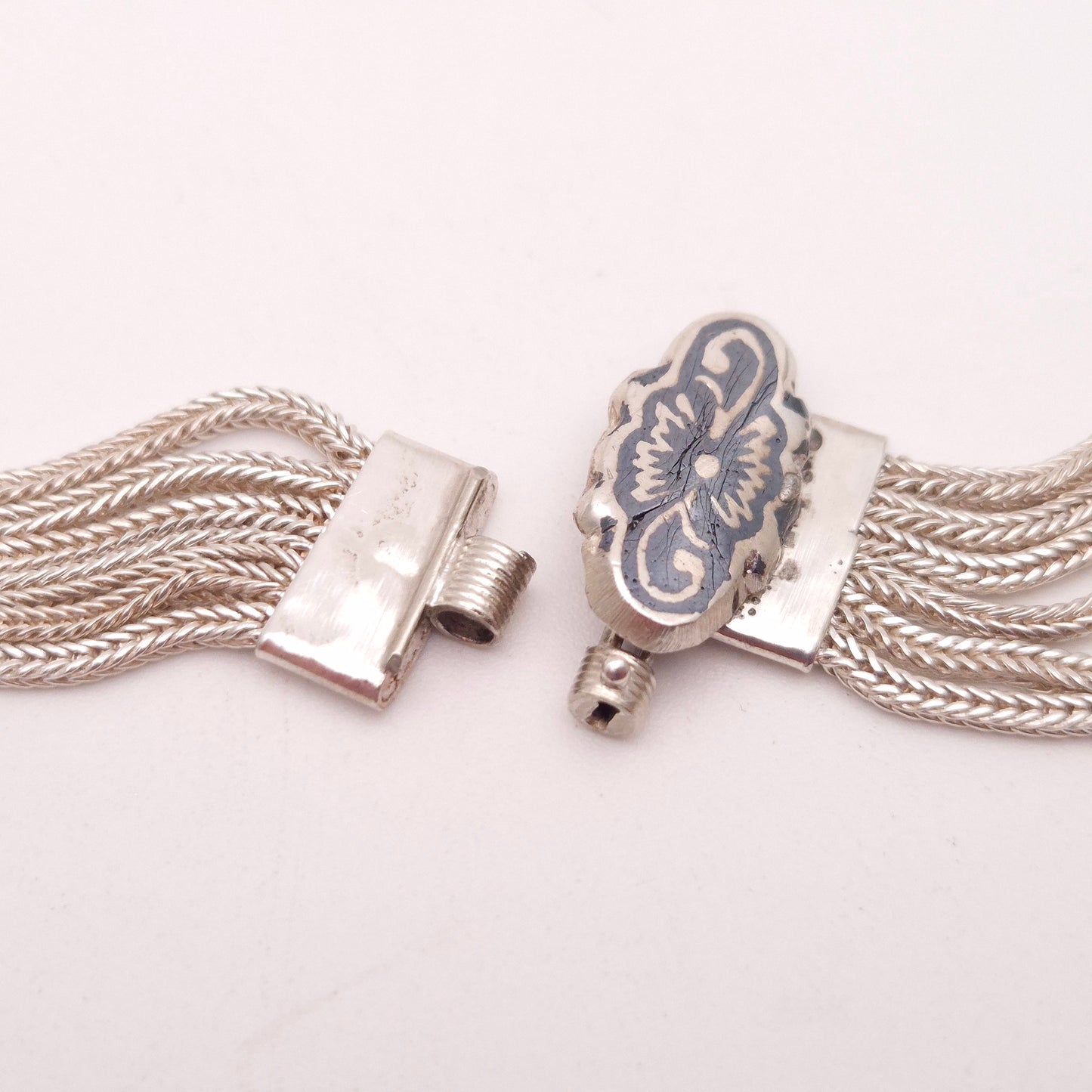 Sterling Silver Anatoli Festoon Style Necklace