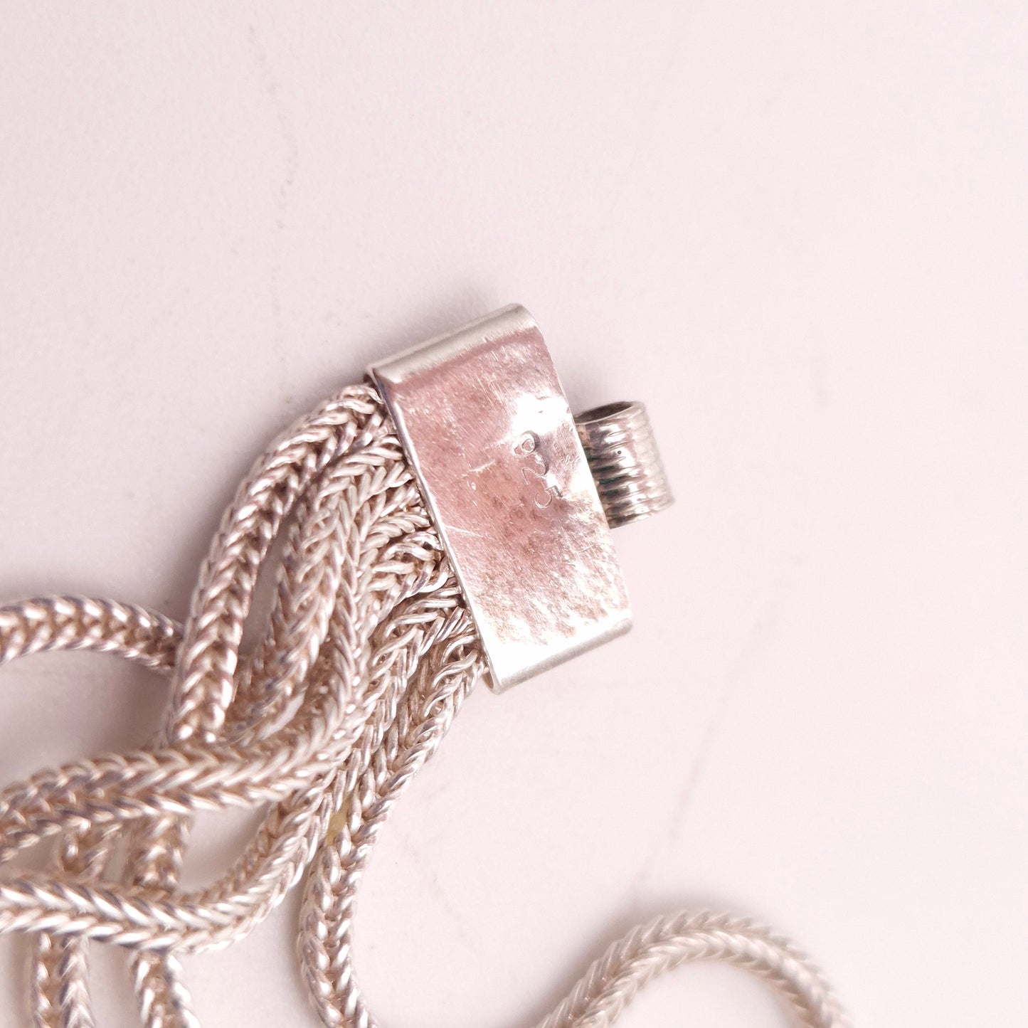 Sterling Silver Anatoli Festoon Style Necklace