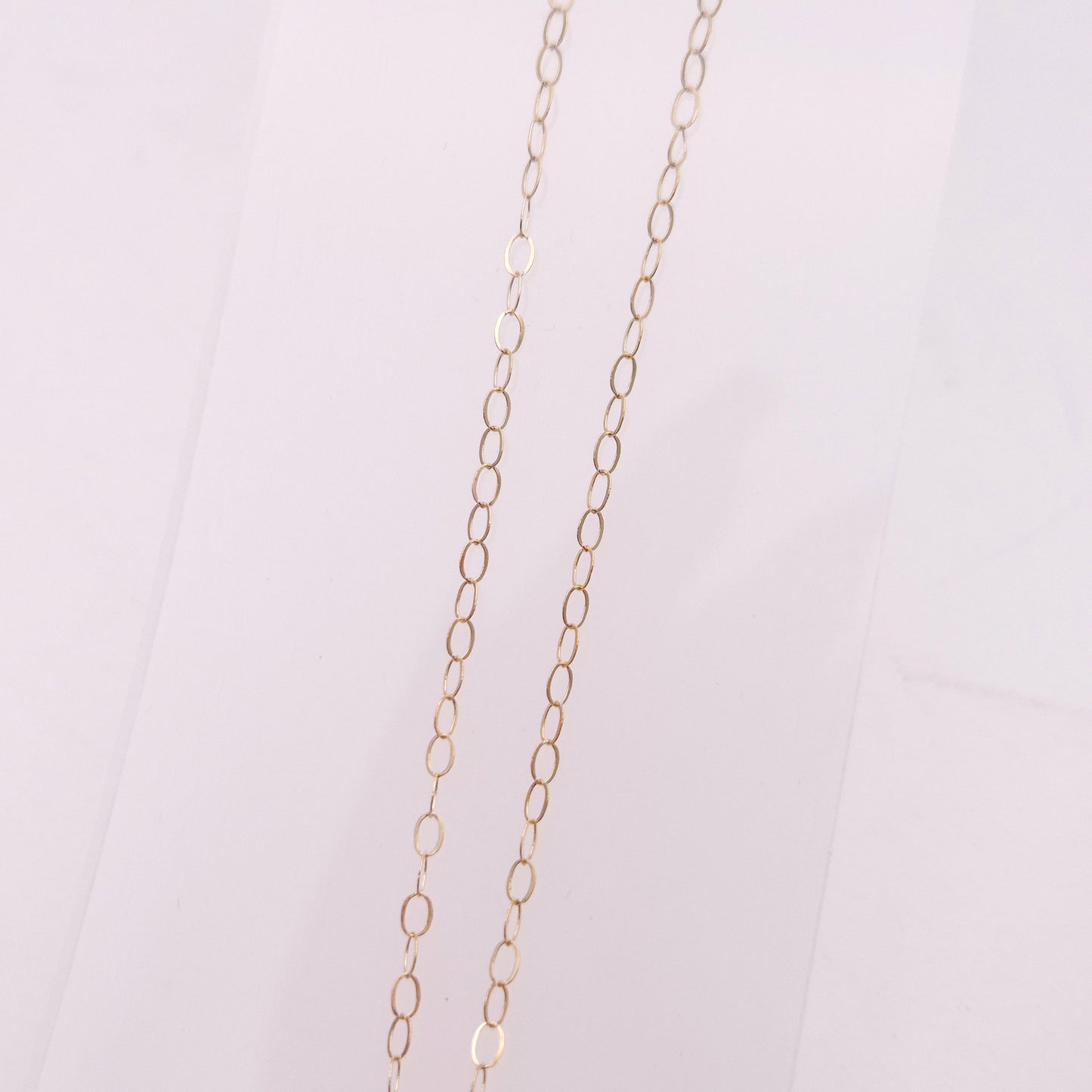 14ct Yellow Gold Opal and Diamond Pendant and 9ct Gold Chain Necklace