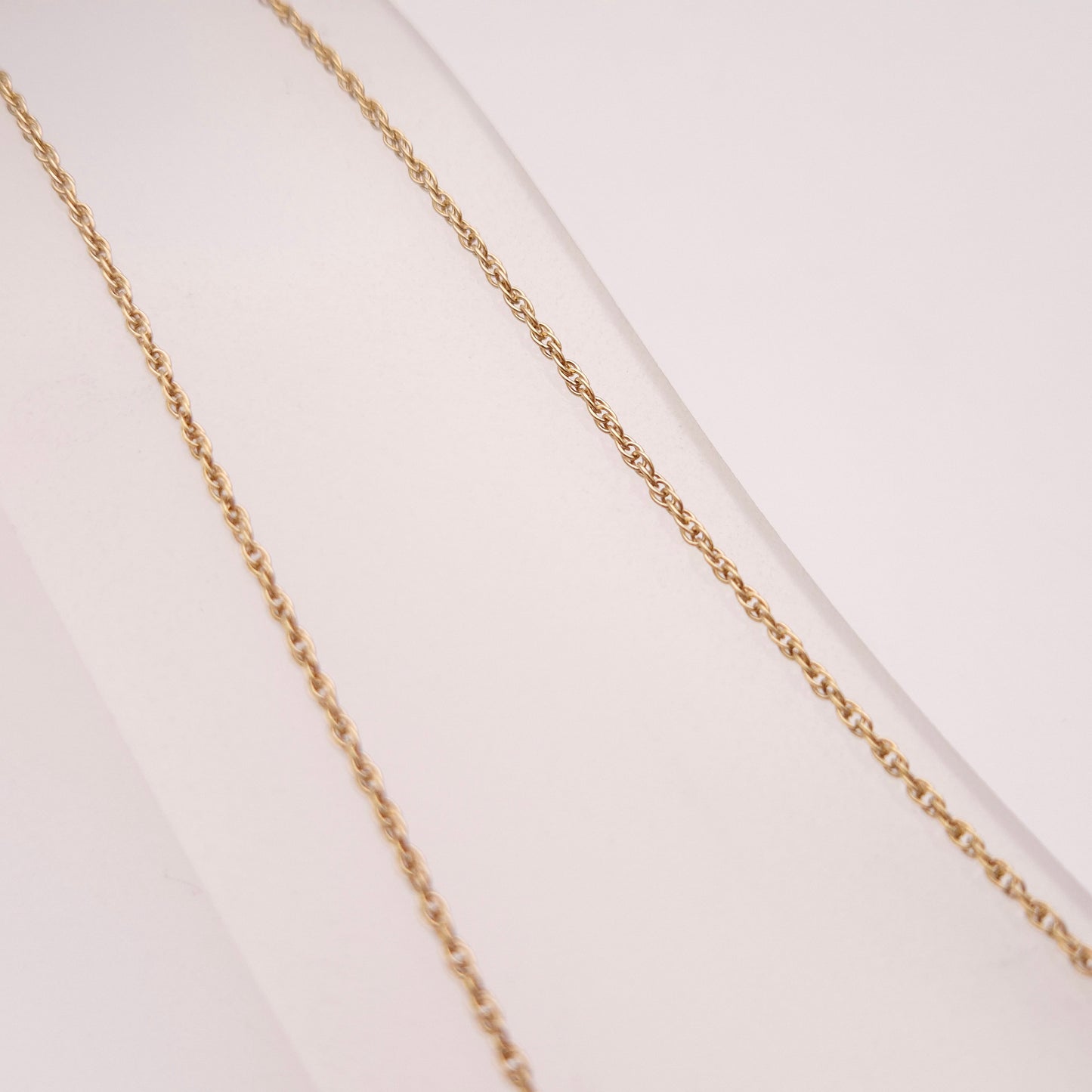 9ct Yellow Gold Three Stone Marquise Shaped Amber Y-Drop Necklace