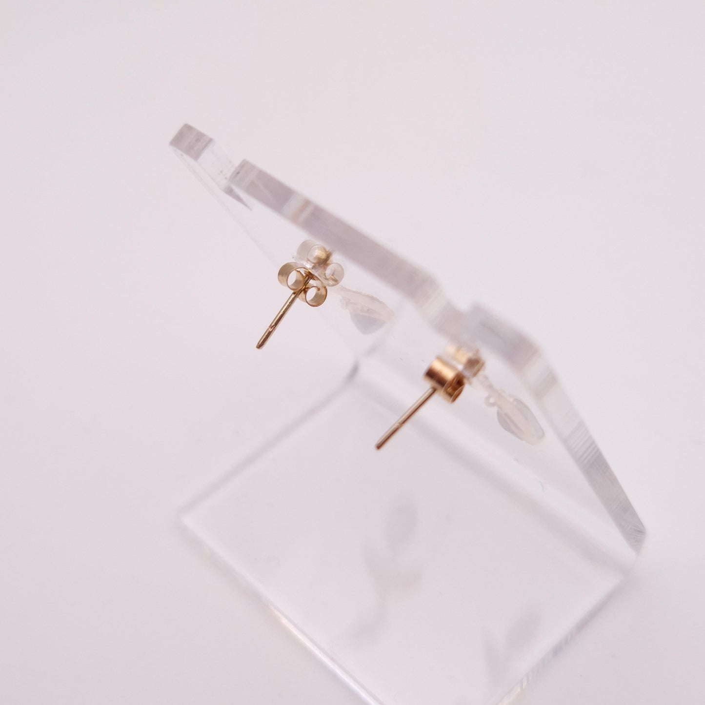 9ct Yellow Gold Marquise Sapphire Leaf Foliate Drop Earrings