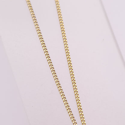 9ct Yellow Gold Amethyst Circular Pendant Necklace