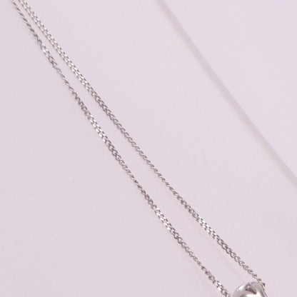 9ct White Gold pink Sapphire and Diamond Chandelier Pendant necklace
