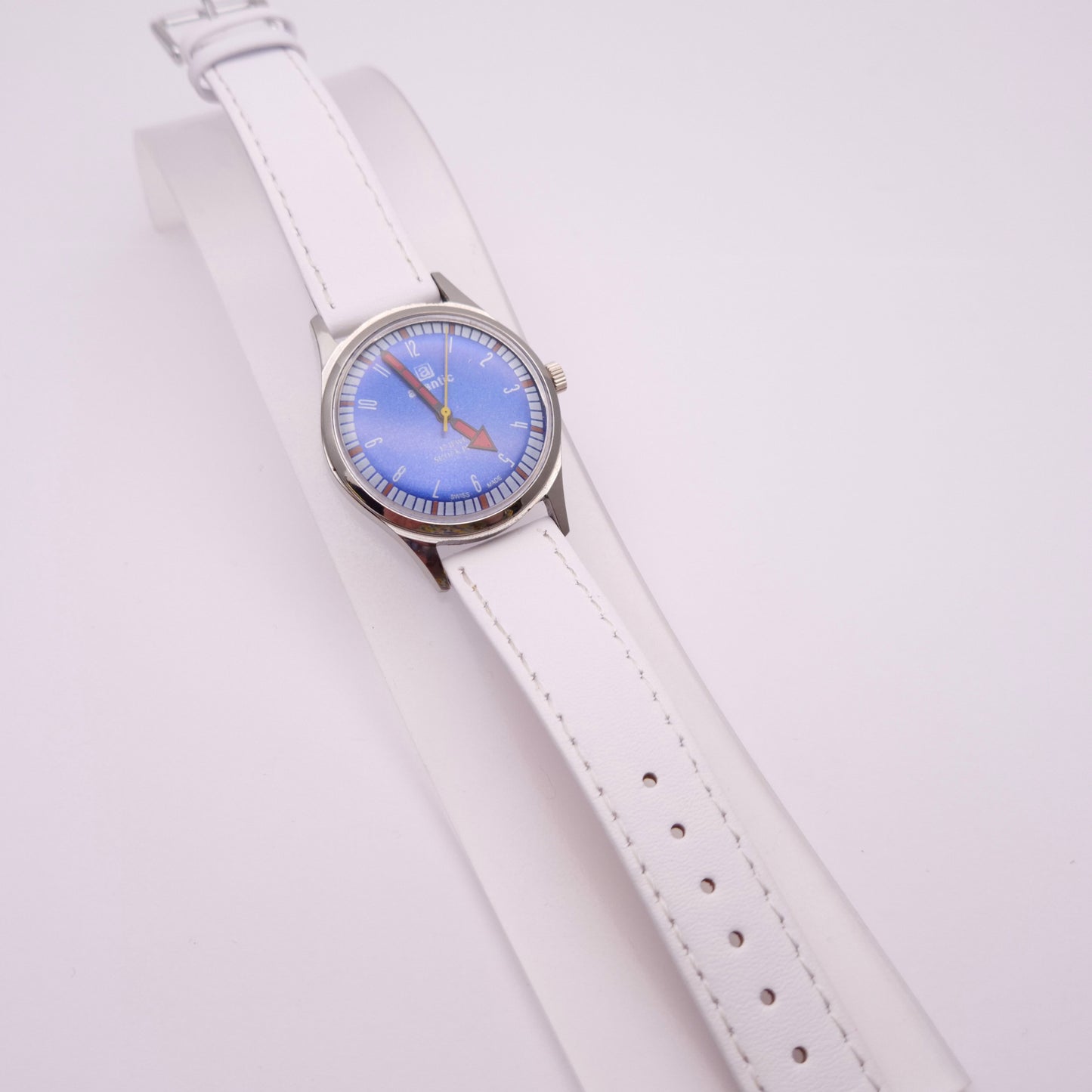 1970s Atlantic Blue Dial Watch