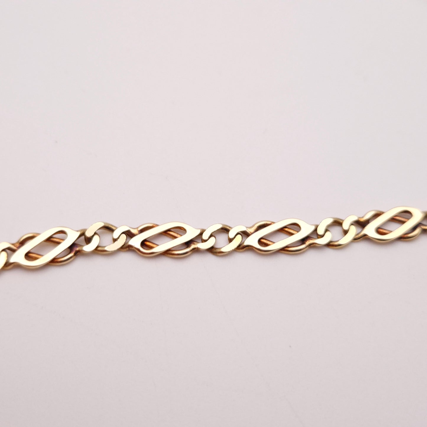 9ct Yellow Gold Celtic knot Link Chain