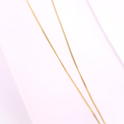 9ct Yellow Gold Blue Topaz and diamond Heart Shaped Cluster Pendant and Chain necklace