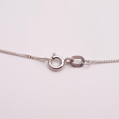 9ct White Gold Iolite, Aquamarine and Diamond Drop Pendant and Chain Necklace