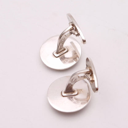 Sterling Silver Georg Jensen Retro 60's Cufflinks