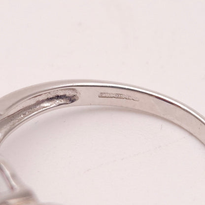 9ct White Gold Kyanite and Diamond Ring