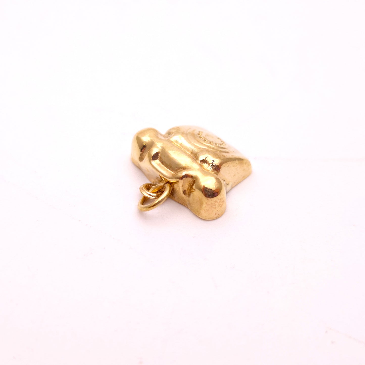 9ct Yellow Gold Hollow Telephone Charm
