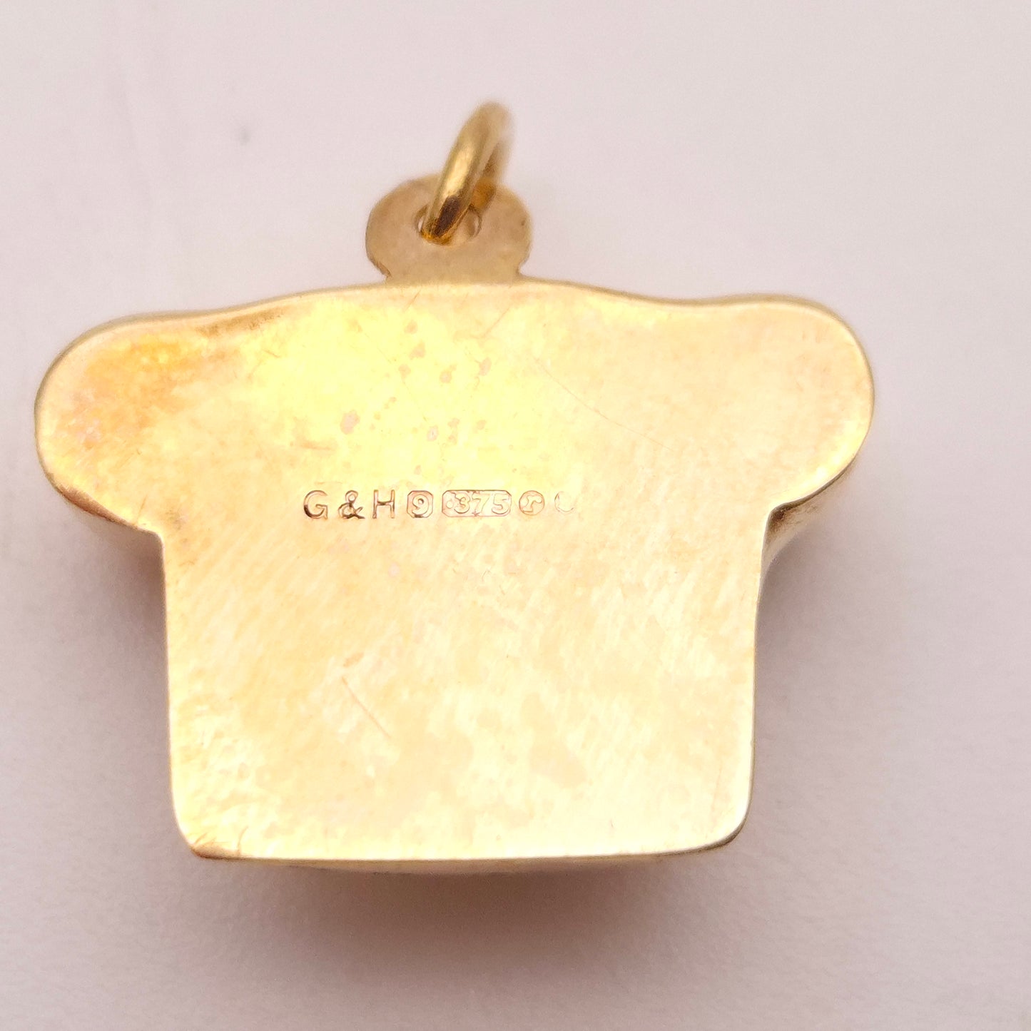 9ct Yellow Gold Hollow Telephone Charm