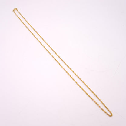 9ct Yellow Gold Prince Of Wales Chain 52cm / 20 inches