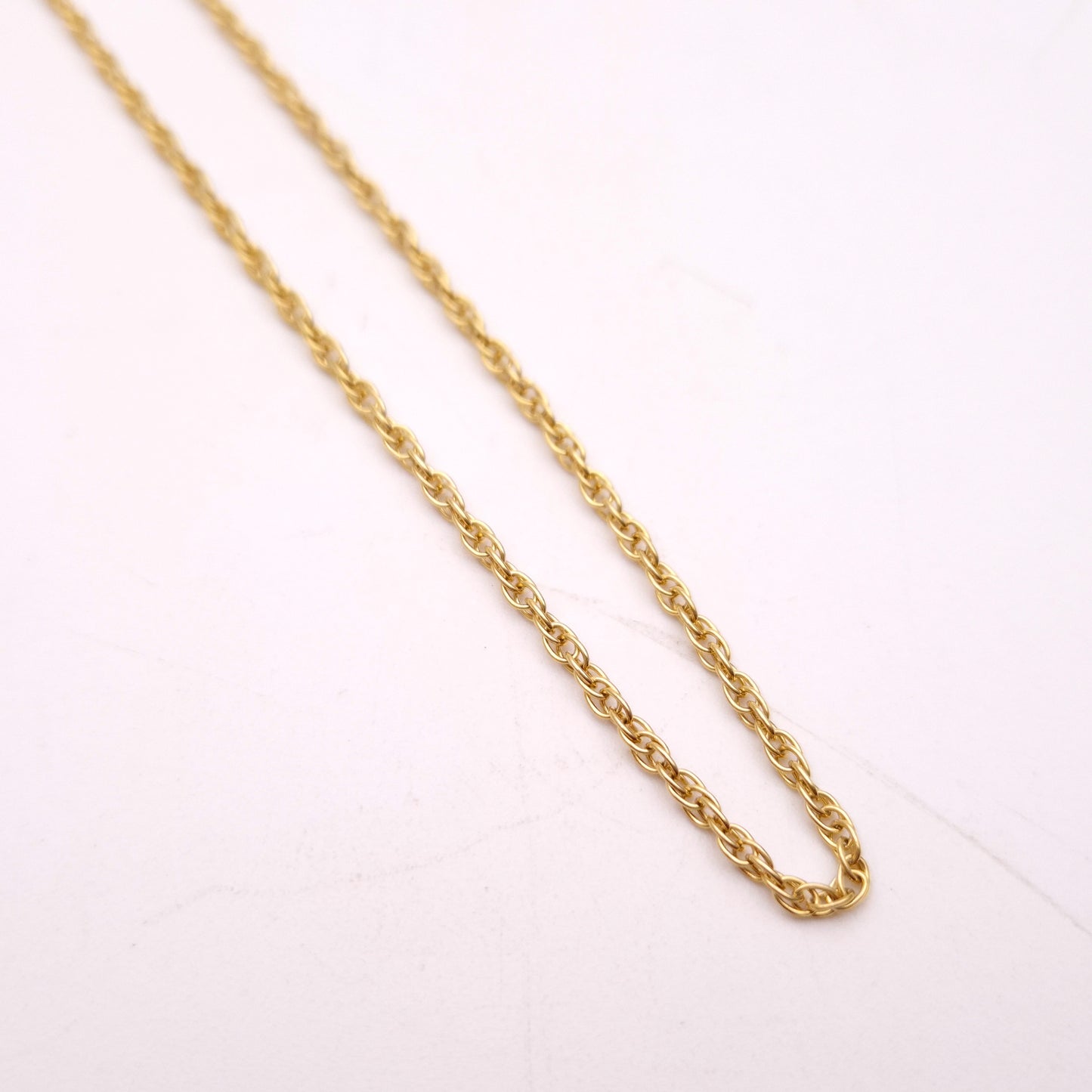 9ct Yellow Gold Prince Of Wales Chain 52cm / 20 inches