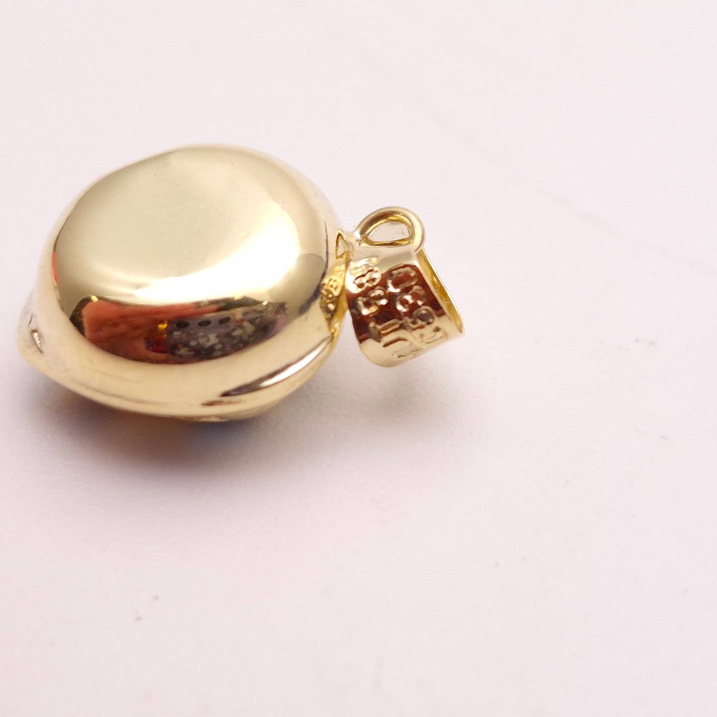 14ct Yellow Gold Evil Eye Small Pendant