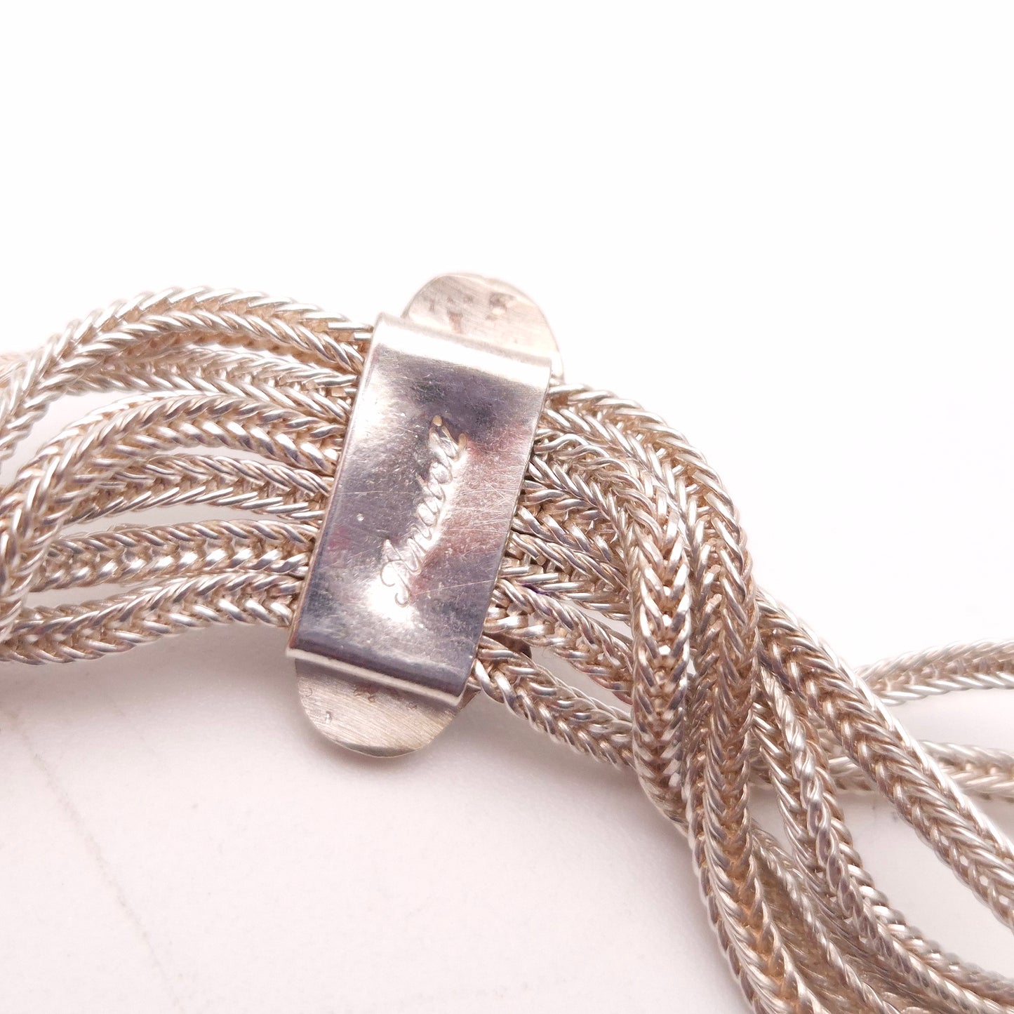 Sterling Silver Anatoli Festoon Style Necklace