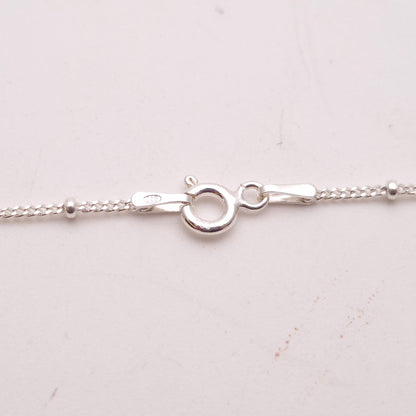 Sterling Silver Golden Amber Enamel Pendant Necklace