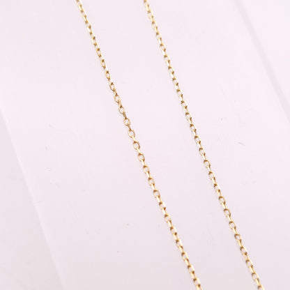 18ct Yellow Gold Van Cleef & Arpels Alhambra Dupe Single Motif Necklace