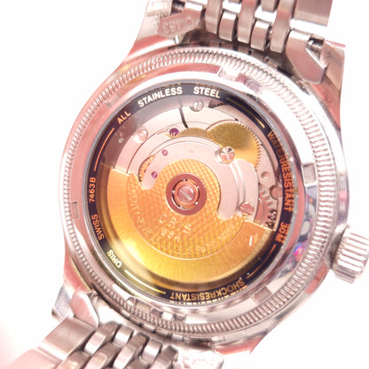 Gents Vintage Stainless Steel Blue Dial Oris Watch