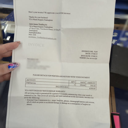 Gents Vintage Stainless Steel Blue Dial Oris Watch