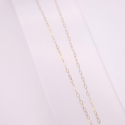 9ct Yellow Gold Teardrop Pear Shaped Ruby Openwork Necklace