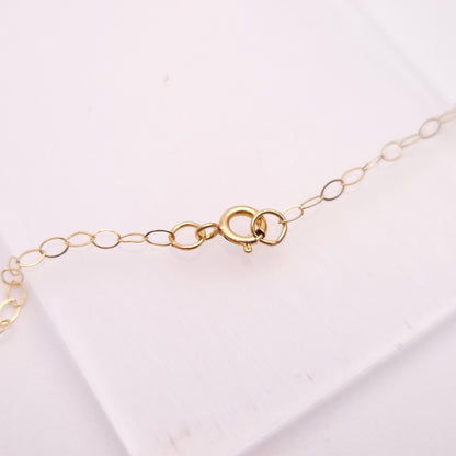 9ct Yellow Gold Teardrop Pear Shaped Ruby Openwork Necklace