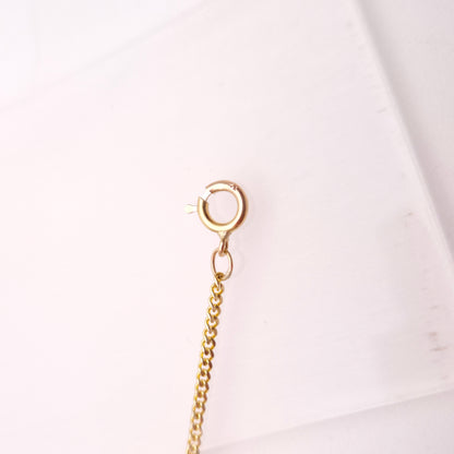 14ct Yellow Gold Vintage Diamond Set Bar Station Bracelet