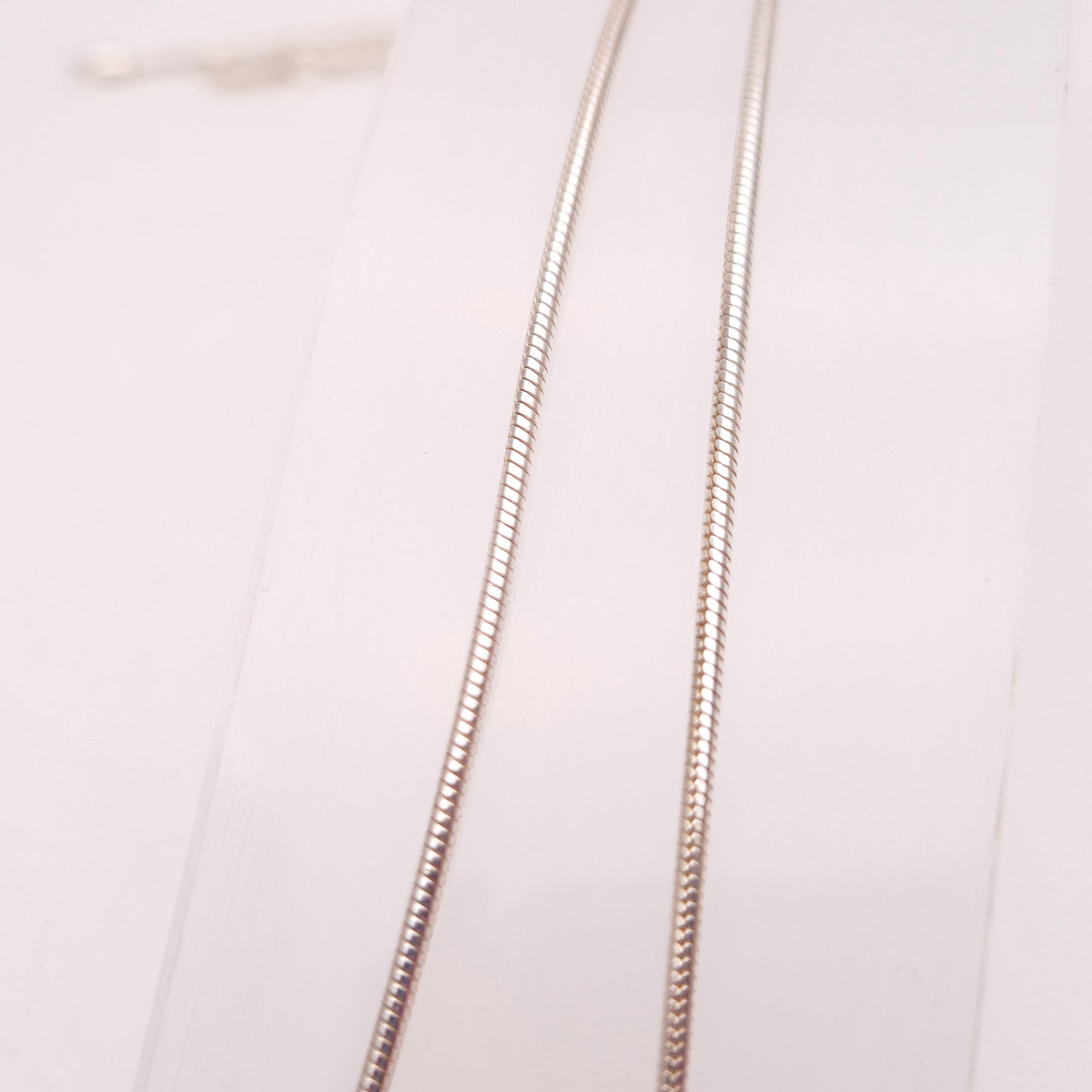 Sterling Silver Vintage Butterfly Wing Bird Detail Oval Pendant and Snake Chain