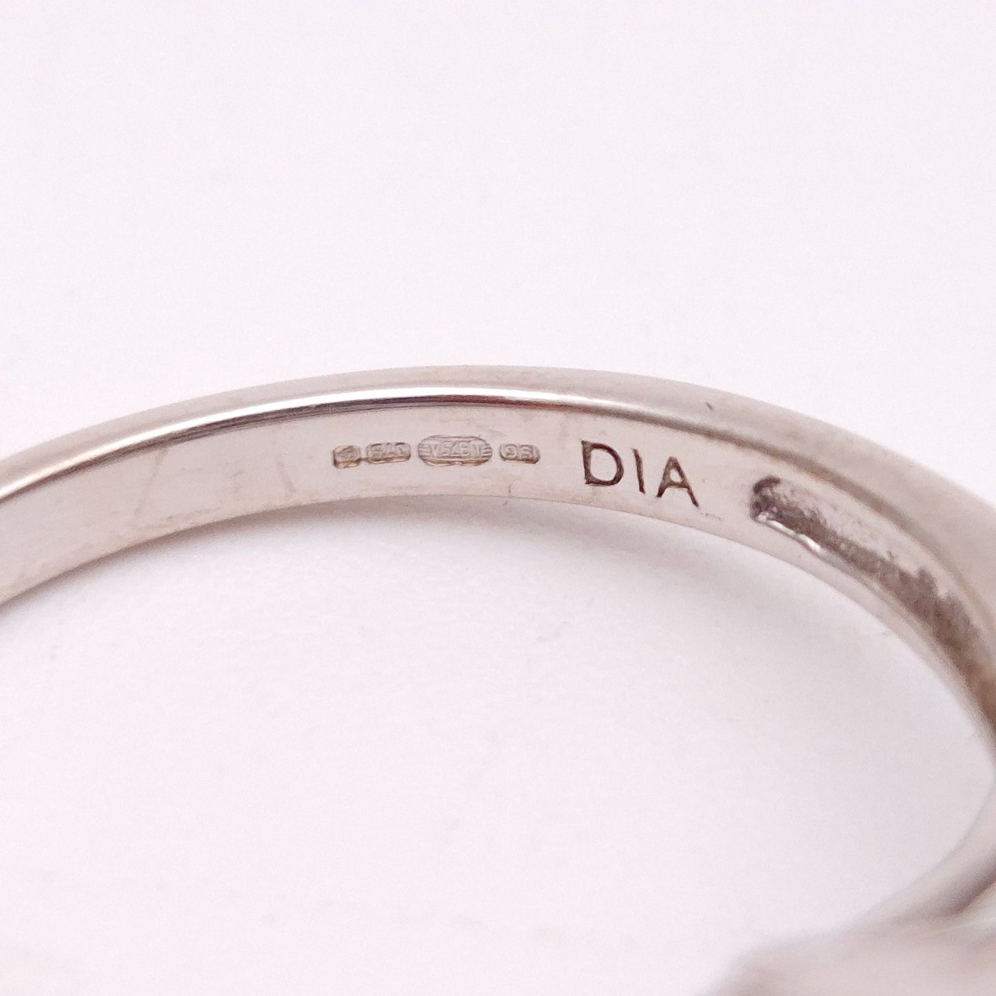 9ct White Gold Chequerboard Cushion Cut Smoky Quartz and Diamond Ring