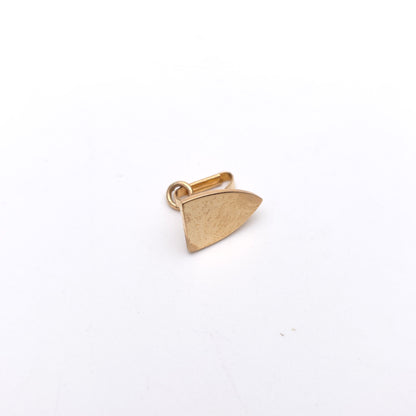 9ct Yellow Gold Small Iron Charm / Pendant