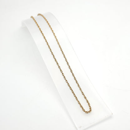 9ct Yellow Gold Prince Of Wales Twist Rope Chain 18 Inch