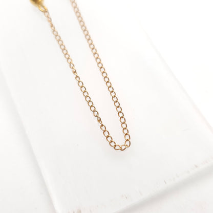 9ct Yellow Gold Ball Detail Station Style Chain Necklace
