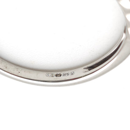 9ct White Gold Multi-Stone Diamond Set Half Eternity Style Row Ring