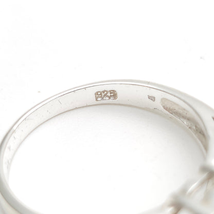 Sterling Silver Multi-Stone Cubic Zirconia CZ Statement Cocktail Ring