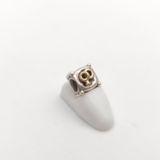Pandora Romantic Union Wedding Rings On Cushion Bracelet Charm