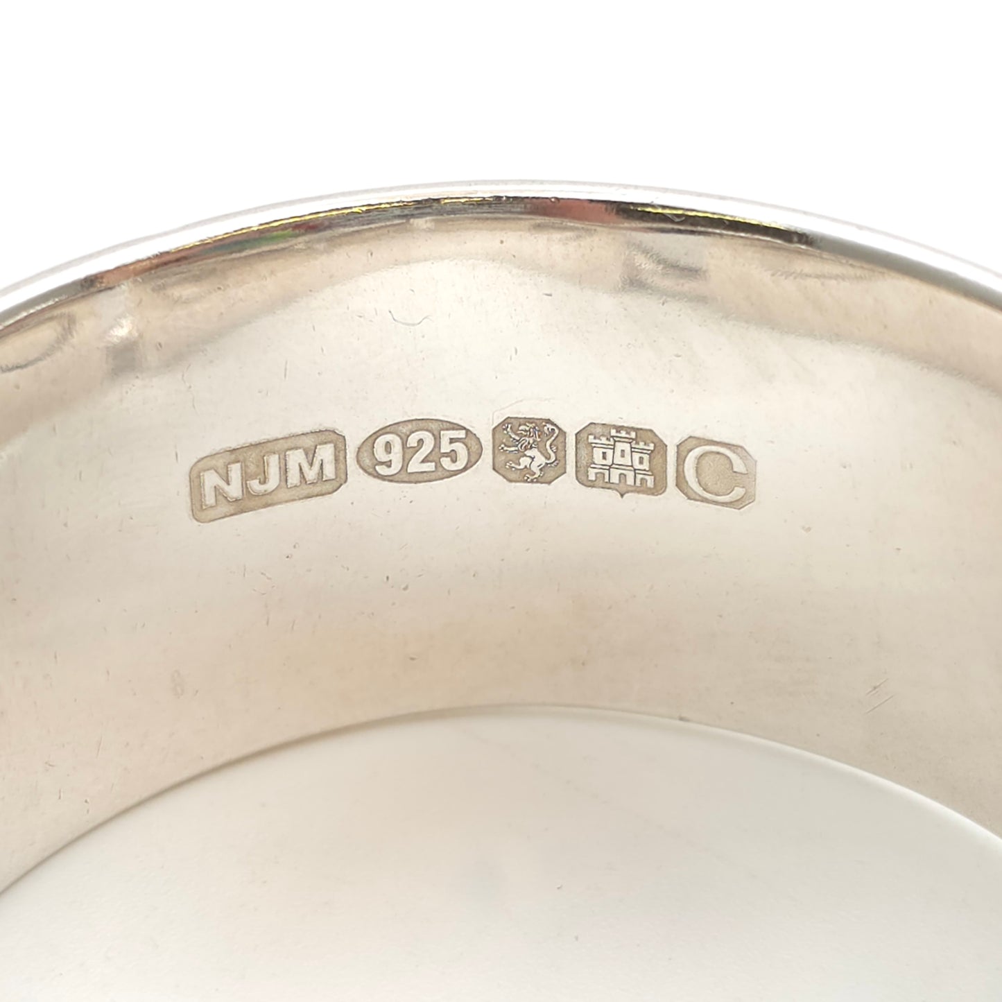 Sterling Silver Chunky Heavyweight Articulated Ring Cuff Bangle