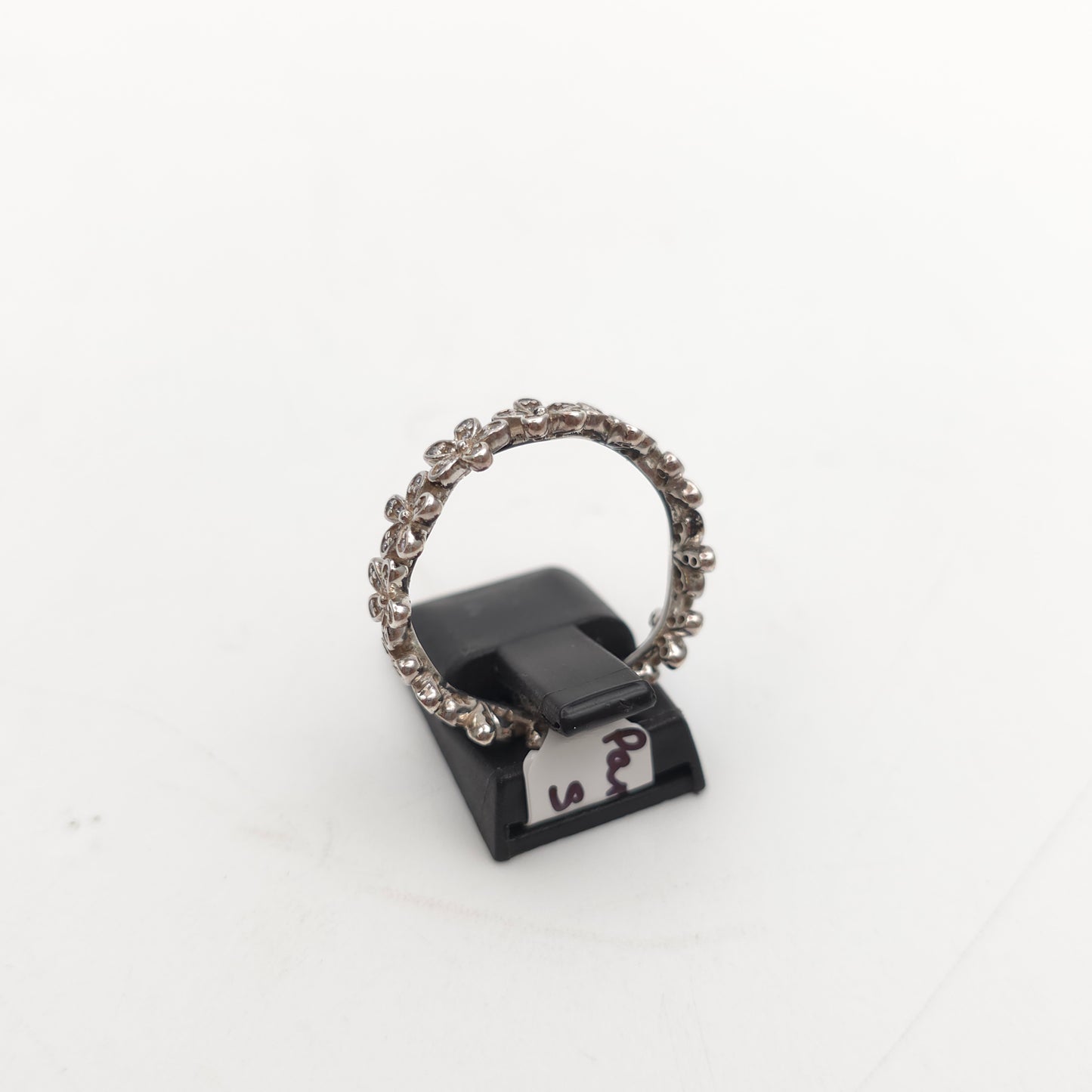 Sterling Silver Pandora Dazzling Daisy Meadow CZ Flower Eternity Ring