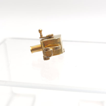 9ct Yellow Gold Vintage Film Camera Charm / Pendant Piece With Rotating Arm